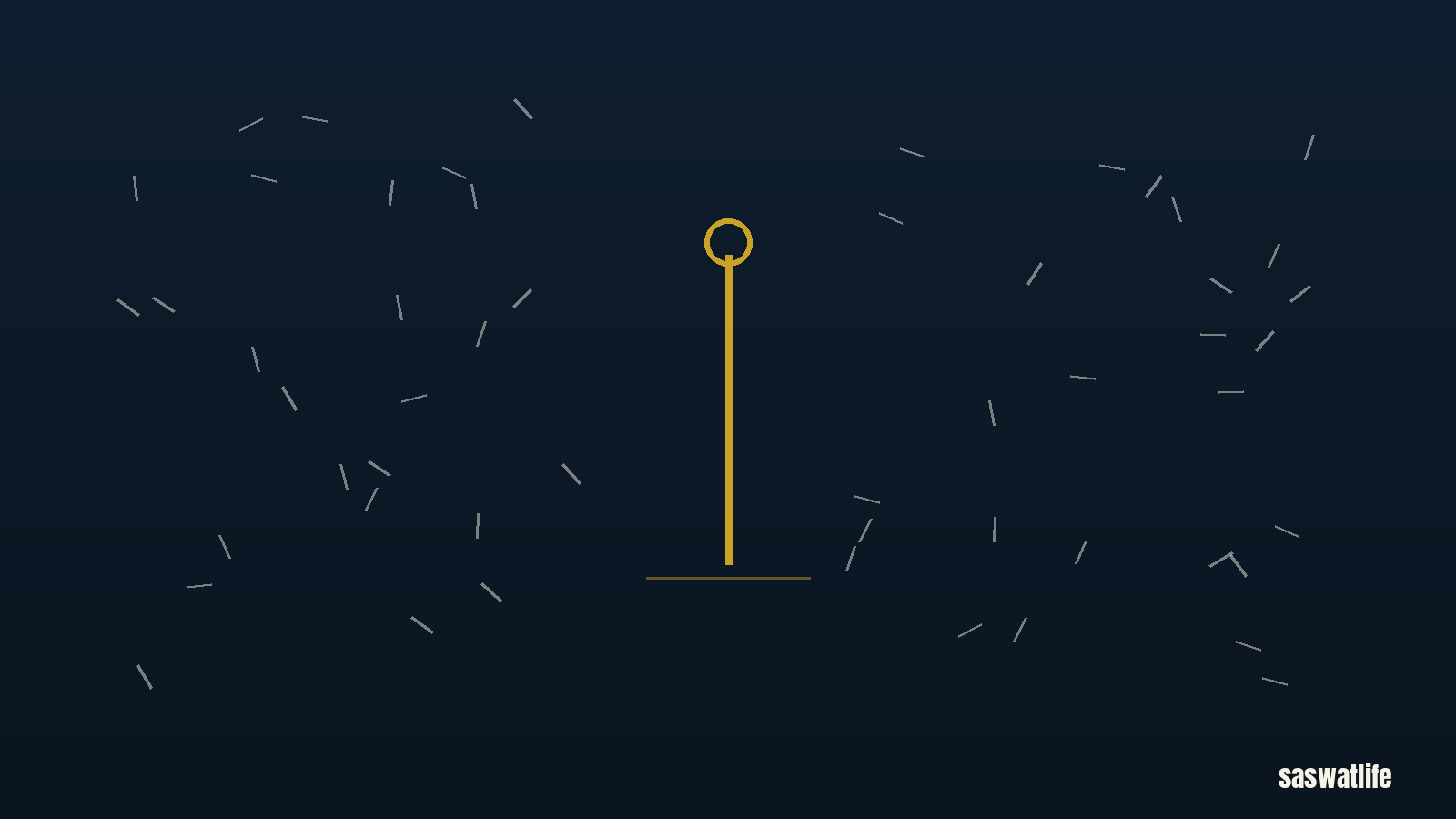 An illustration for Stillness as a Signal